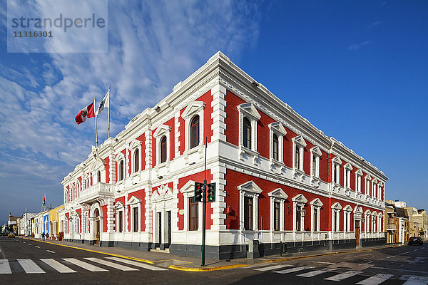 Peru  La Libertad  Trujillo  Plaza de Armas  Rathaus  Palacio Municipal