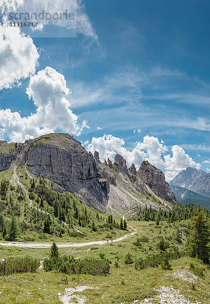 Misurina  Italien  Berggebiet bei den Drei Zinnen  Tre Cimi di Laveredo