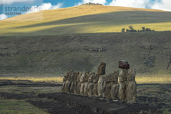 Südamerika  Chile  Osterinsel  Isla de Pasqua  Südpazifik  UNESCO  Welterbe