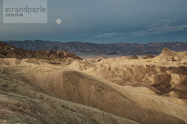 USA  Kalifornien  Death Valley  National Park  Zabriskie Point