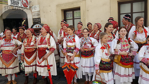 Zagreb  kroatische Folkloregruppe