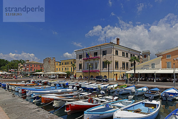 Uferpromenade  Gardasee  See  Hafen  Hafen