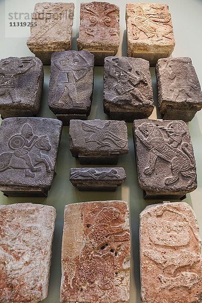England  London  British Museum  Detail von Reliefs aus dem Palast von Kapara in Tel Halaf  Syrien