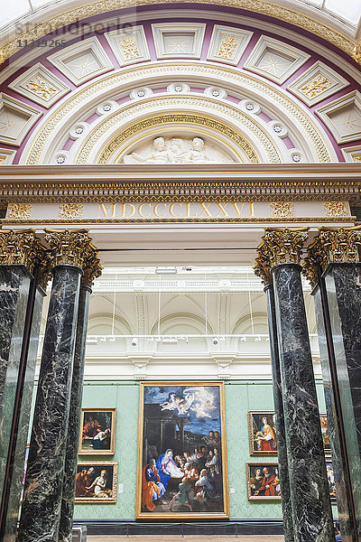 England  London  Trafalgar Square  National Gallery  Innenansicht