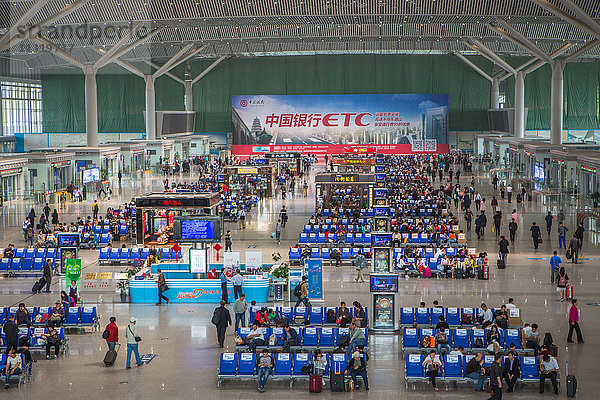 China  Provinz Shaanxi  Stadt Xi'an  Nordbahnhof