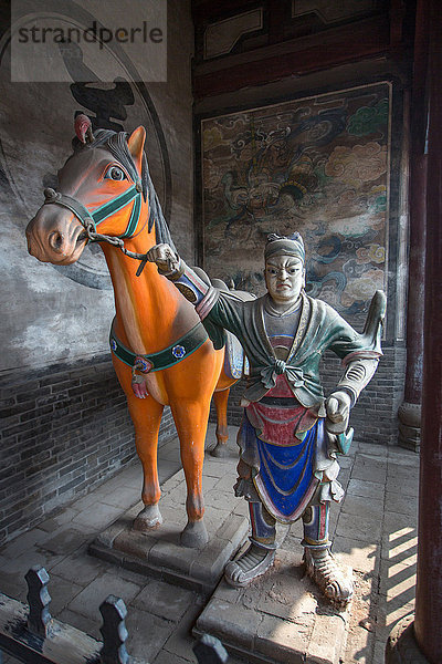 China  Provinz Shanxi  Pingyao-Stadt  Weltkulturerbe  Qingxu Guan  Taoistischer Tempel