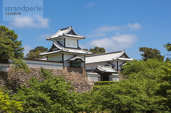Japan  Kanazawa Stadt  Burg Kanazawa