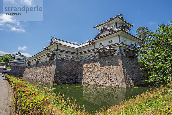 Japan  Kanazawa Stadt  Burg Kanazawa