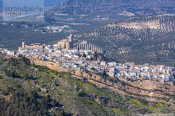 Spanien  Andalusien  Provinz Cordoba  Iznajar Stadt