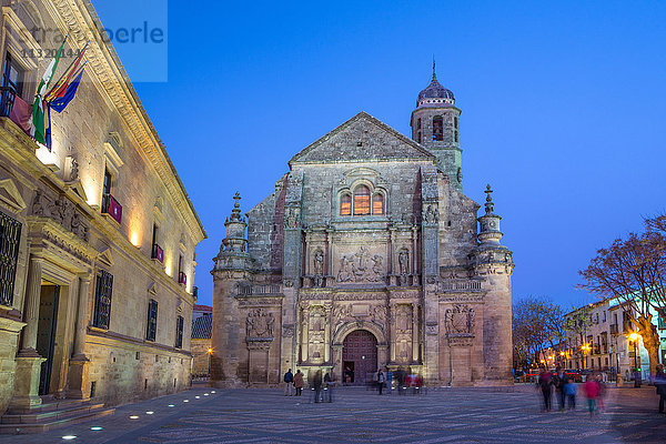 Spanien  Provinz Jaen  Stadt Ubeda  Weltkulturerbe  Salvatorkirche