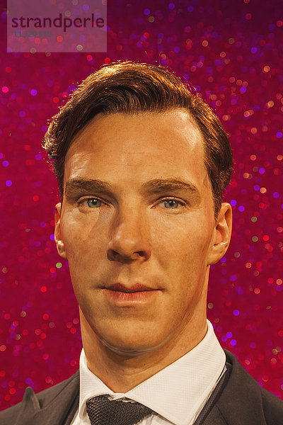 England  London  Madame Tussauds  Wachsfigur von Benedict Cumberbatch