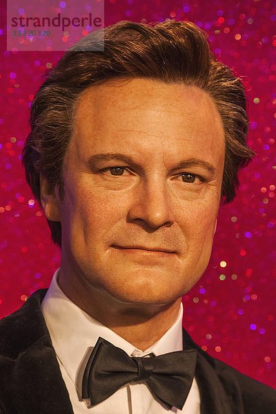 England  London  Madame Tussauds  Wachsfigur von Colin Firth