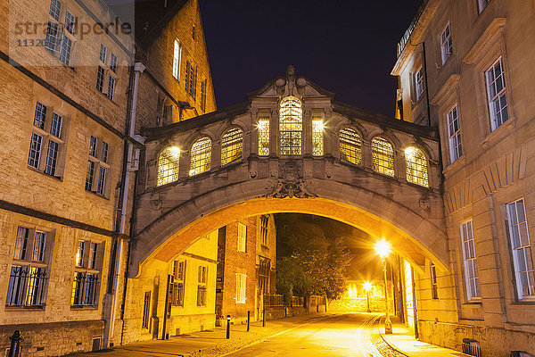England  Oxfordshire  Oxford  Hertford College  Brücke der Seufzer