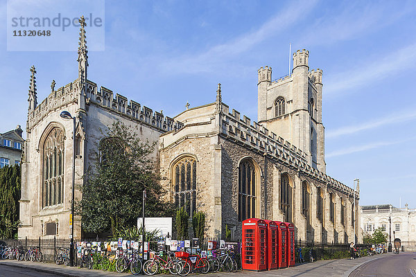 England  Cambridgeshire  Cambridge  Alte Große St. Mary's Kirche