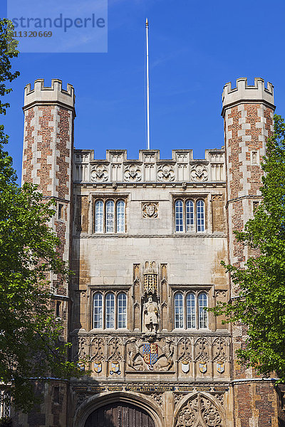 England  Cambridgeshire  Cambridge  Trinity College  Das Große Tor