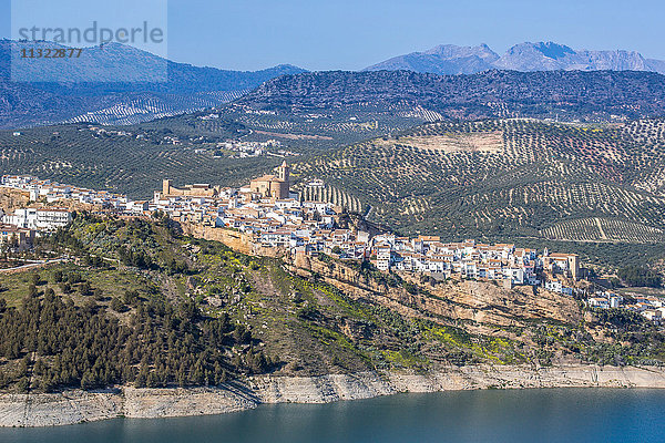 Spanien  Andalusien  Provinz Cordoba  Iznajar Stadt