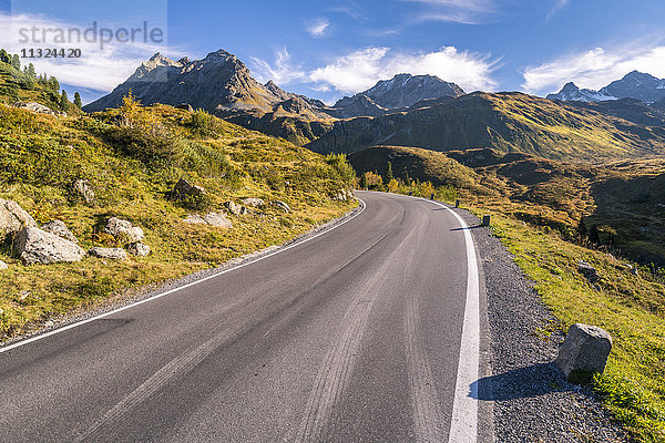 Österreich  Montafoner Tal  Silvretta Hochalpenstraße