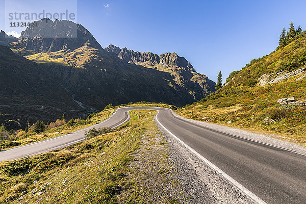 Österreich  Montafoner Tal  Silvretta Hochalpenstraße