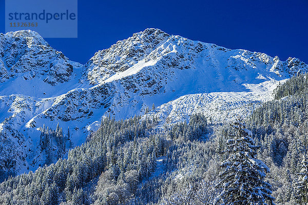 Winterlandschaft in den Allgäuer Alpen