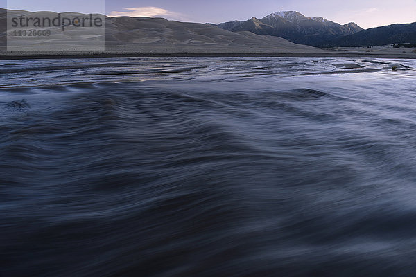 Fluss im Great Sand Dunes National Park