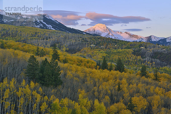 Herbst in Snowmass in Colorado