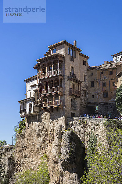 Hängende Häuser in Cuenca