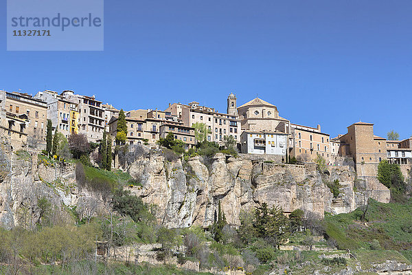 Hängende Häuser in Cuenca