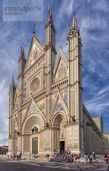 Kathedrale in Orvieto in Umbrien