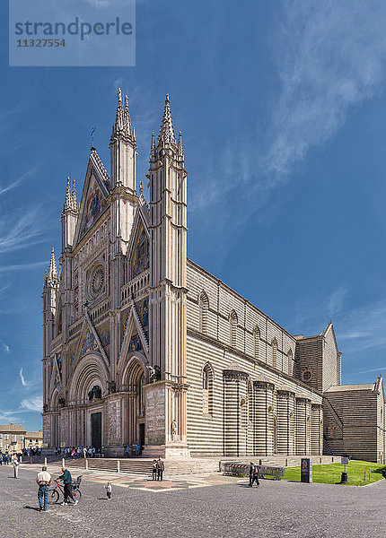 Die Kathedrale von Orvieto in Umbrien