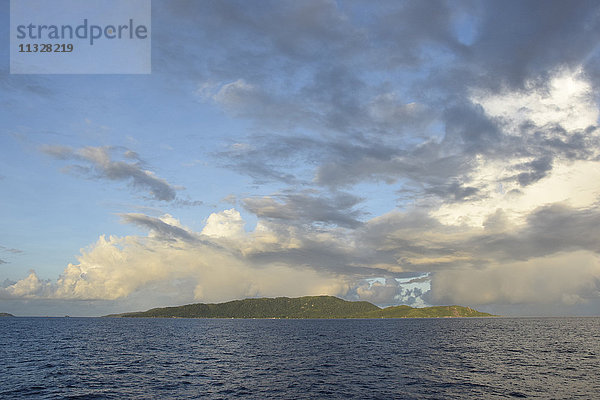 Die Insel La Digue auf den Seychellen