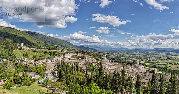 Assisi Dorf in Umbrien