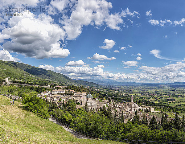Assisi Dorf in Umbrien