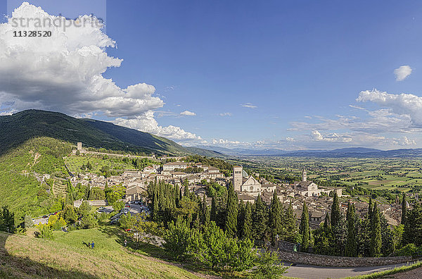 Assisi Dorf in Umbrien