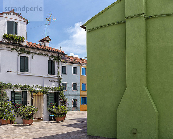 Bunte Häuser in Burano  Venetien