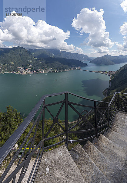 Blick über Lugano  Tessin