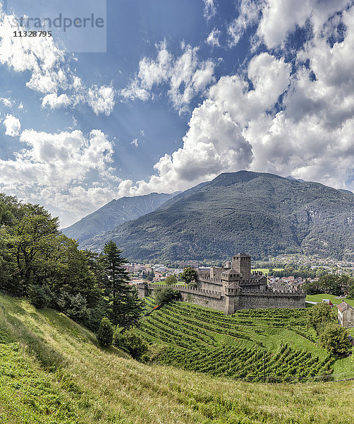 Castello di Montebello in Bellinzona im Tessin