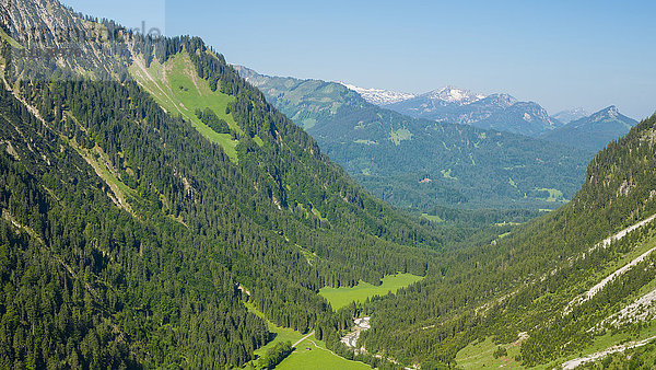 Oytal in den Allgäuer Alpen  Bayern