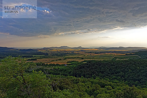 Blick auf Zanka  Ungarn