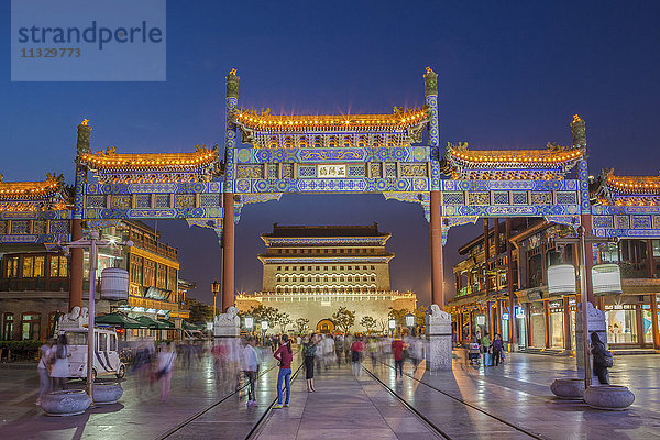 Zhengyang-Tor in Qianmen in Peking