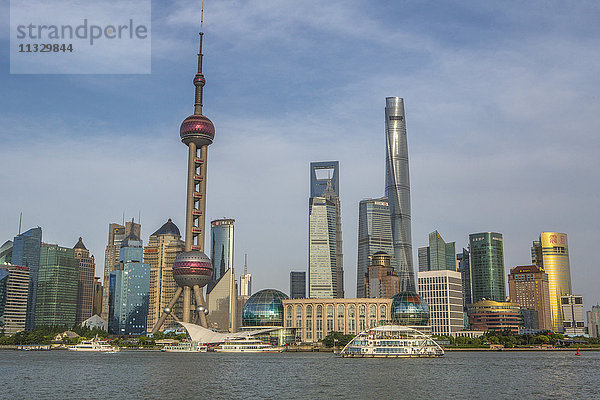 World Financial Center und Shanghai Tower in Shanghai