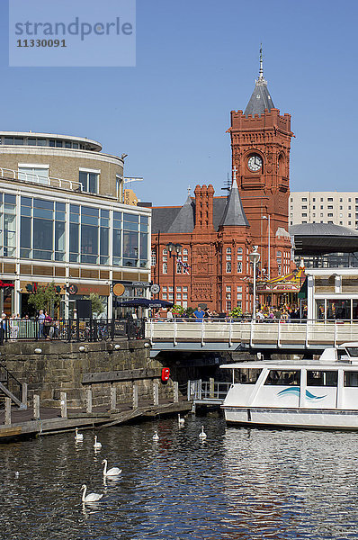 Pierhead-Gebäude in der Stadt Cardiff  Wales