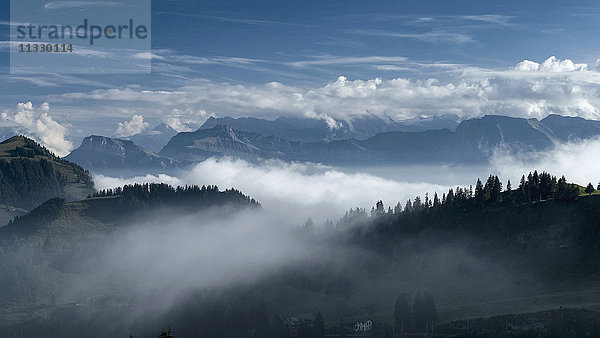 Nebelmeer über dem Vierwaldstättersee  Vierwaldstättersee