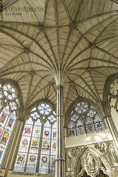 England  London  Westminster Abbey  Der Kapitelsaal