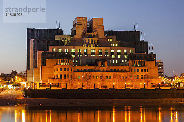 England  London  Vauxhall  Hauptquartier des Geheimdienstes MI6