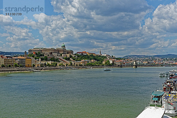 Budaer Berg und Donau in Budapest