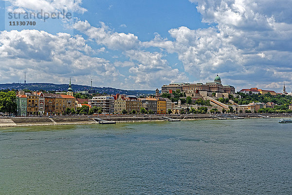 Budaer Berg und Donau in Budapest