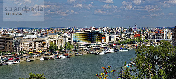 Blick über Budapest