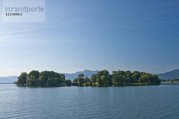 Insel im Chiemsee in Oberbayern