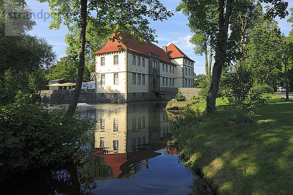 Wasserschloss Strünkede in Herne  Nordrhein-Westfalen  Deutschland