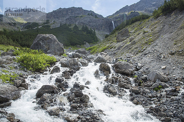 Wasserfall bei Lai da Rims  Graubünden